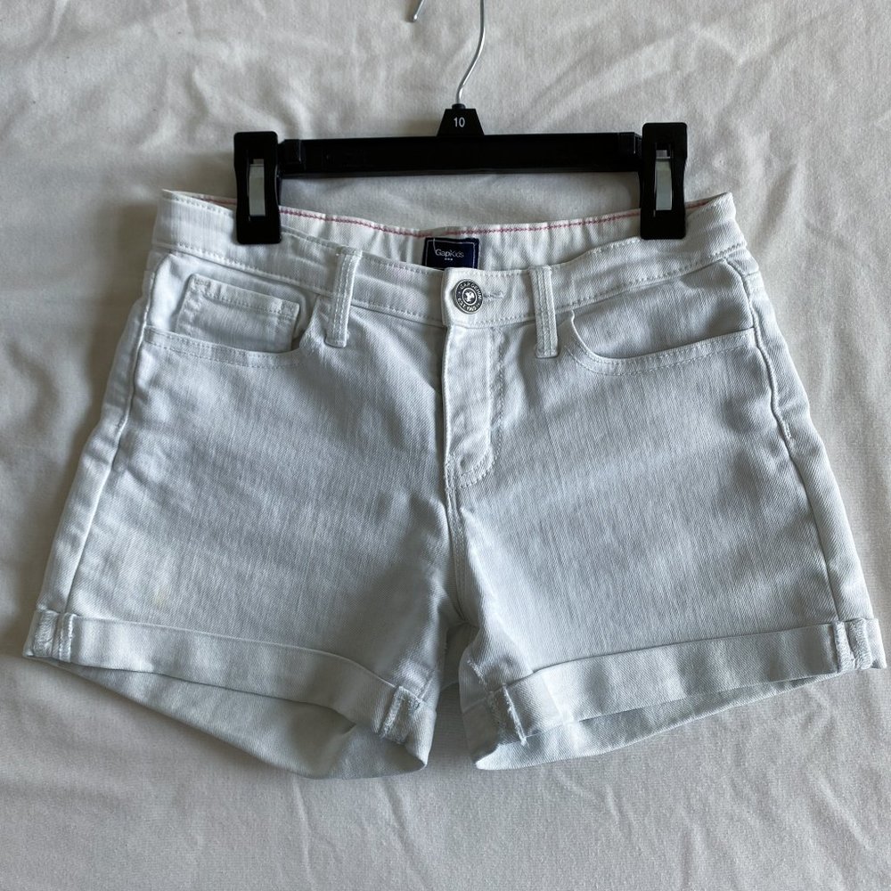 Perfect White Denim Shorts